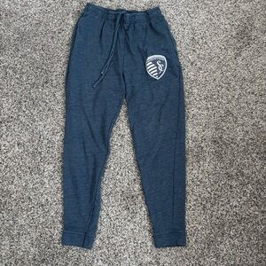 Sporting KC Blue Sweatpants Size S